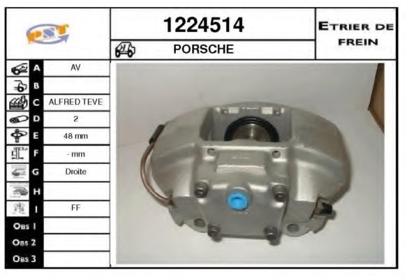 SNRA 1224514 Brake Caliper